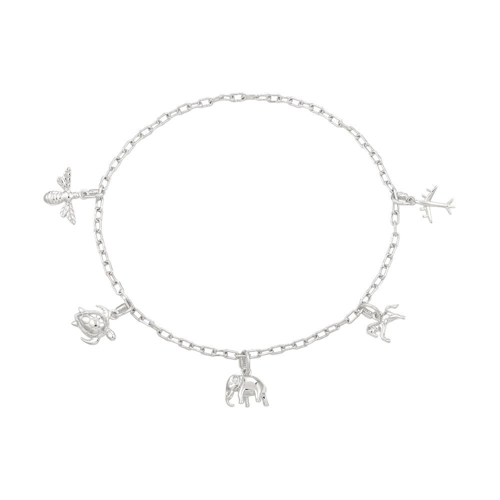 Dainty crystal hoop earrings • Zirconia crystals