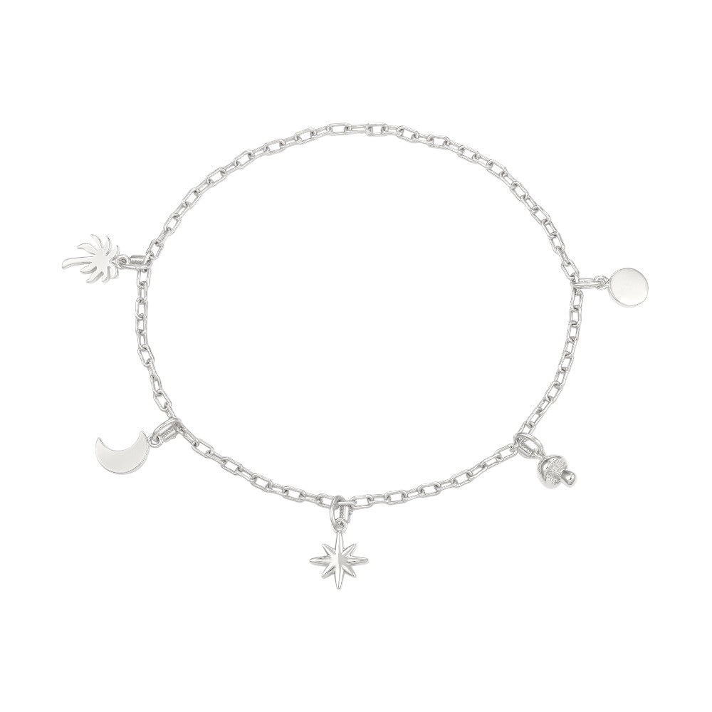 Dainty crystal hoop earrings • Zirconia crystals