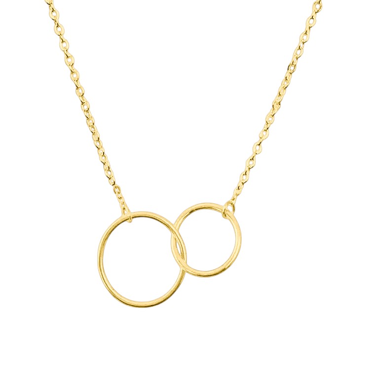 Vielring - Endless Halskette - 925 Silber - Gold