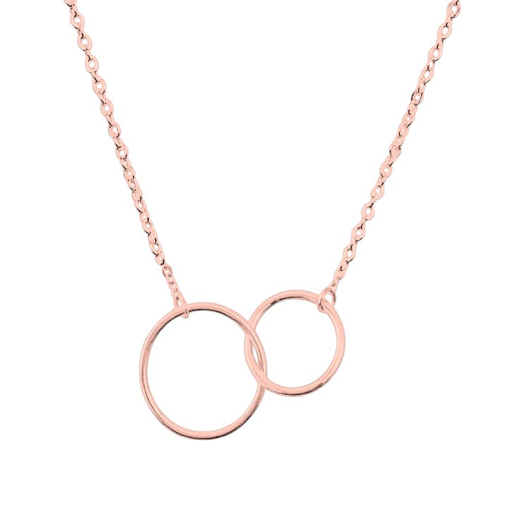 Vielring - Endless Halskette - 925 Silber - Roségold