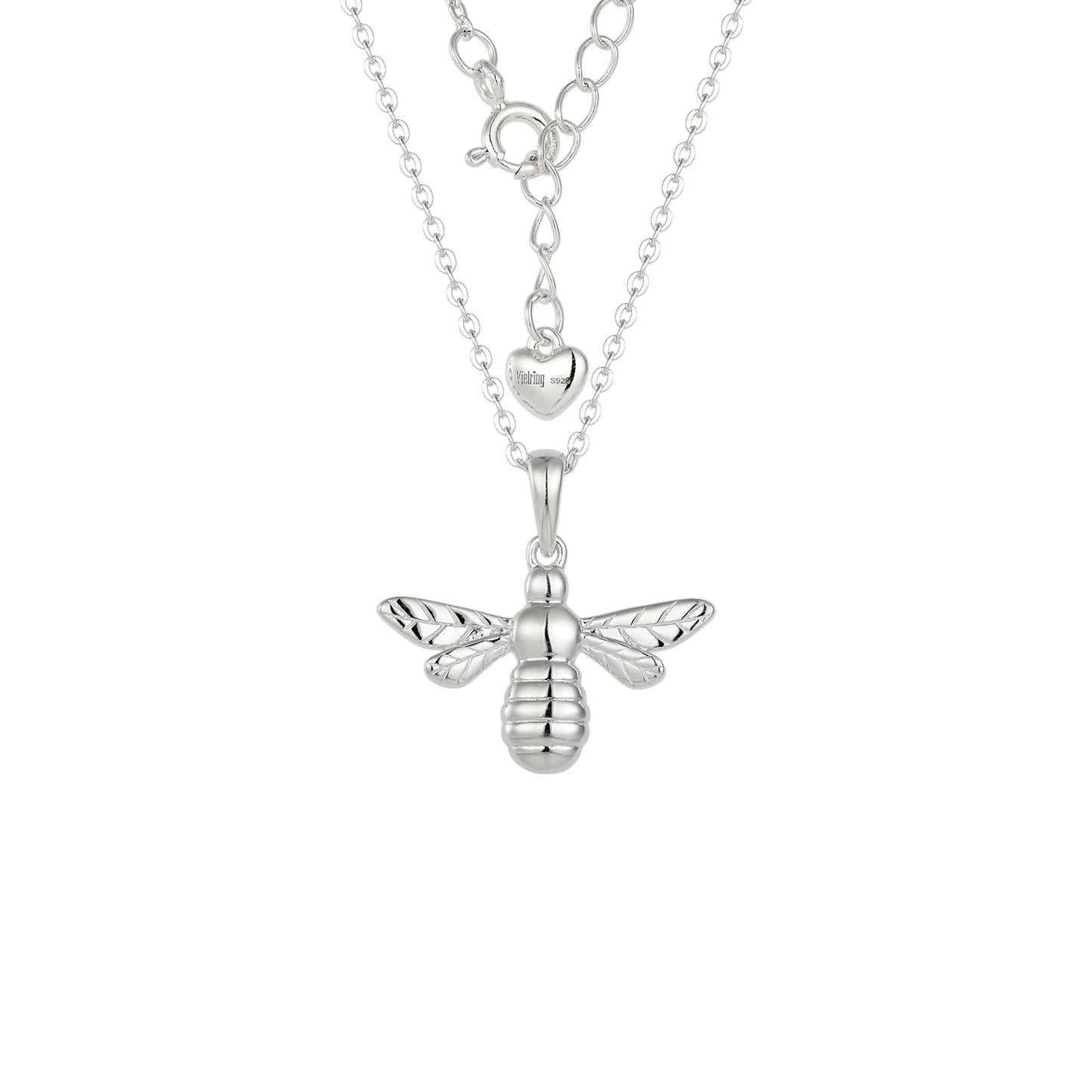 Vielring - Bienen Halskette - 925 Silber - Gold