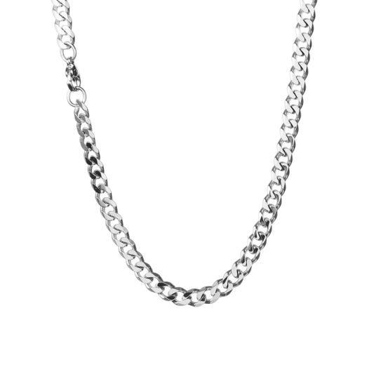 Vielring - Gliederkette Halskette - 925 Silber - Silber / 3 mm / 45 cm