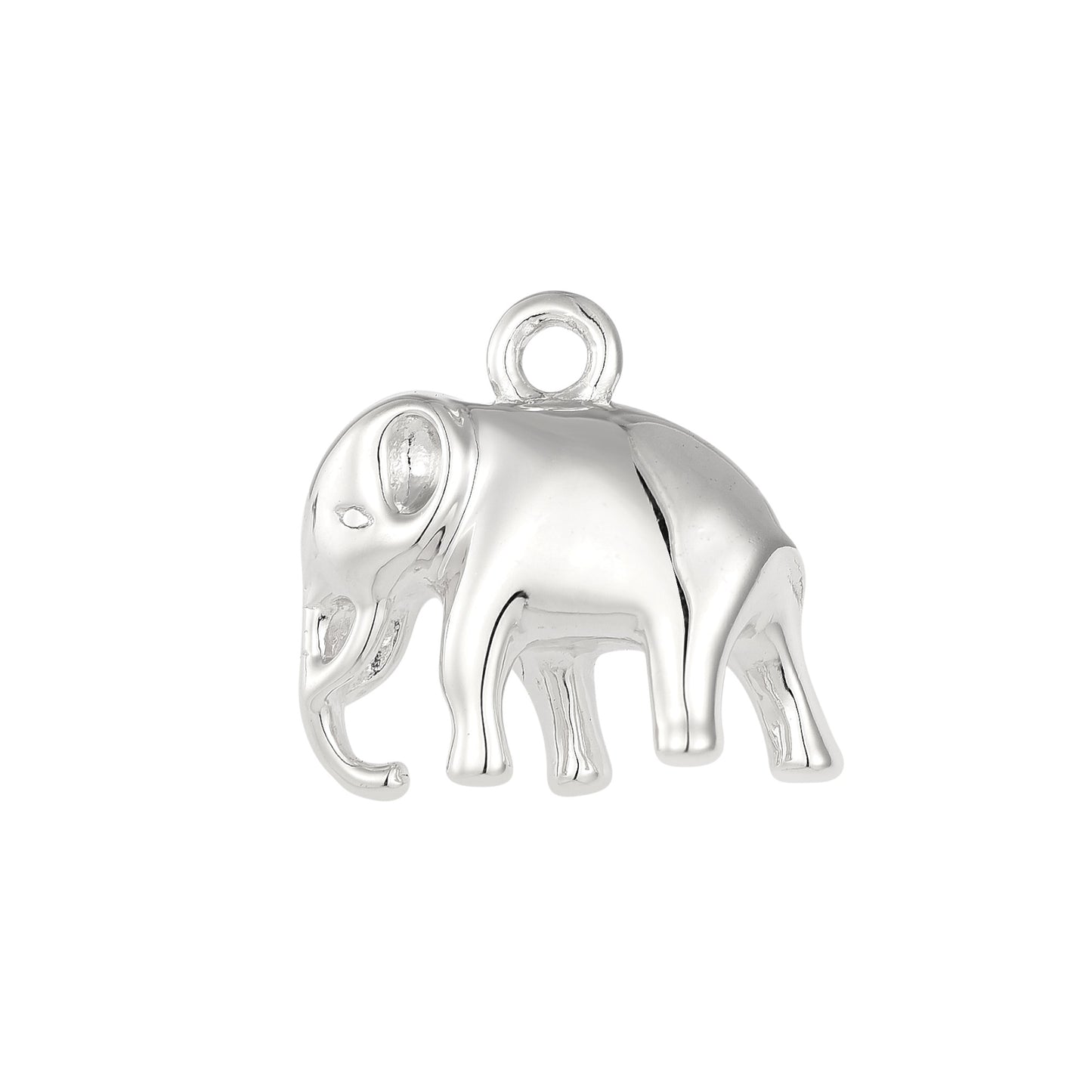 Vielring - Elefant Charm - 925 Silber - Silber