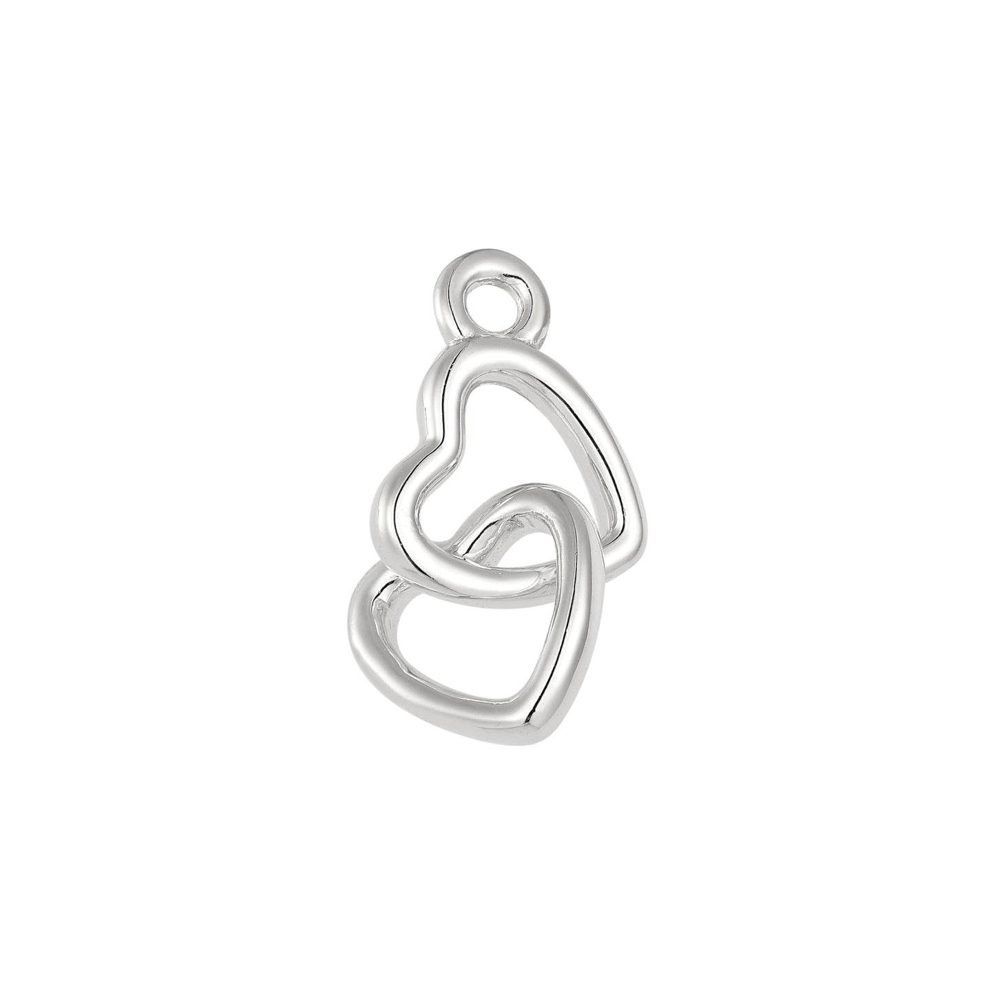 Vielring - Unendliches Herz Charm - 925 Silber - Silber