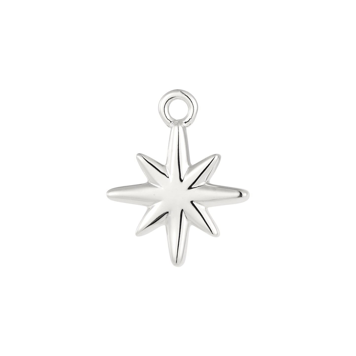 Vielring - Nordstern Charm - 925 Silber - Silber