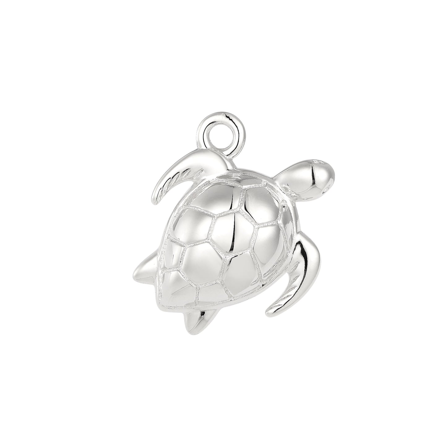 Vielring - Schildkröten Charm - 925 Silber - Silber