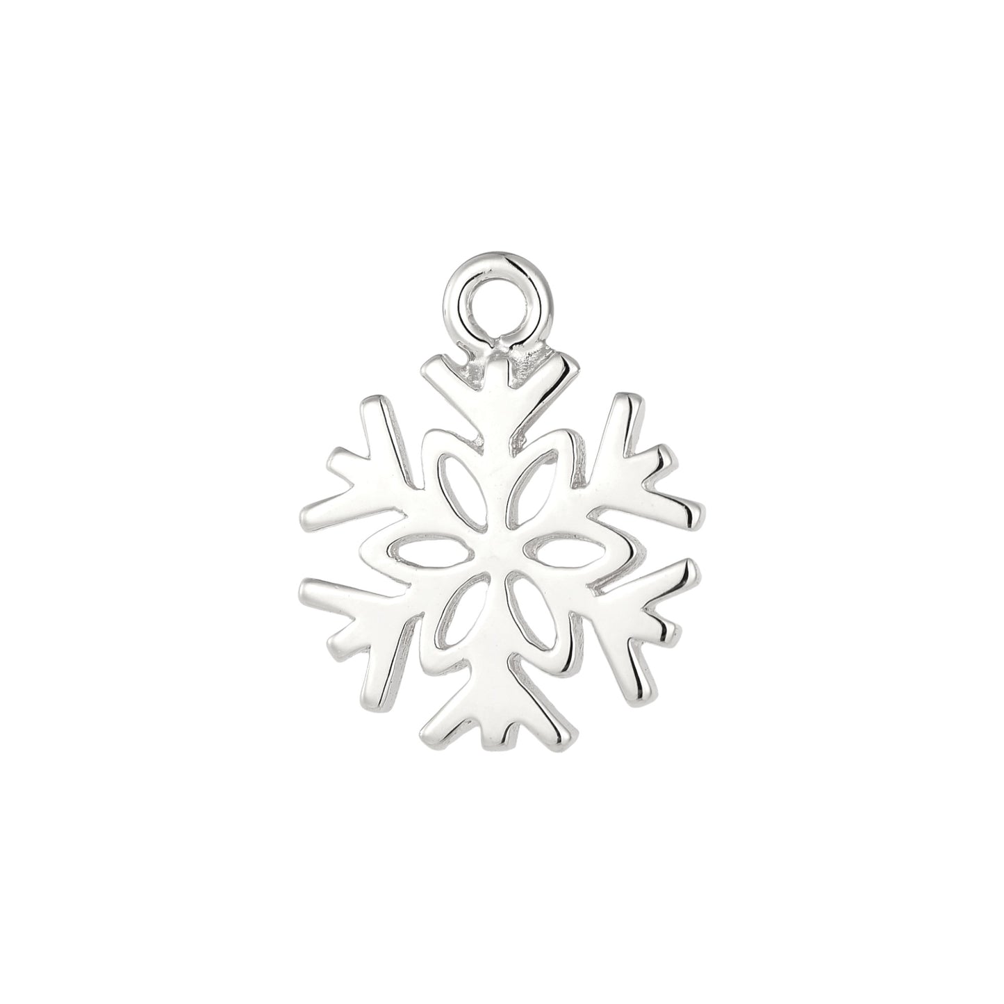Vielring - Schneeflocken Charm - 925 Silber - Silber