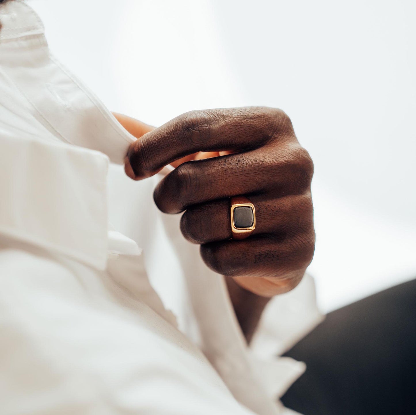 Vielring - Onxy Ring - 925 Silber - Silber