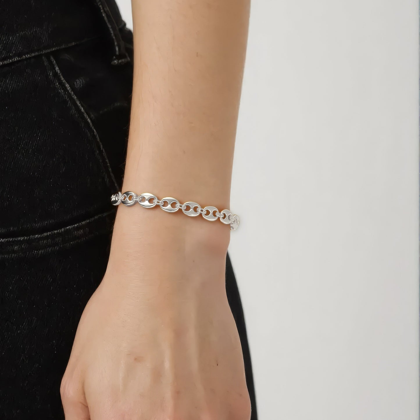 Partner bracelet 925 Sterling silver • Engraving as desired
