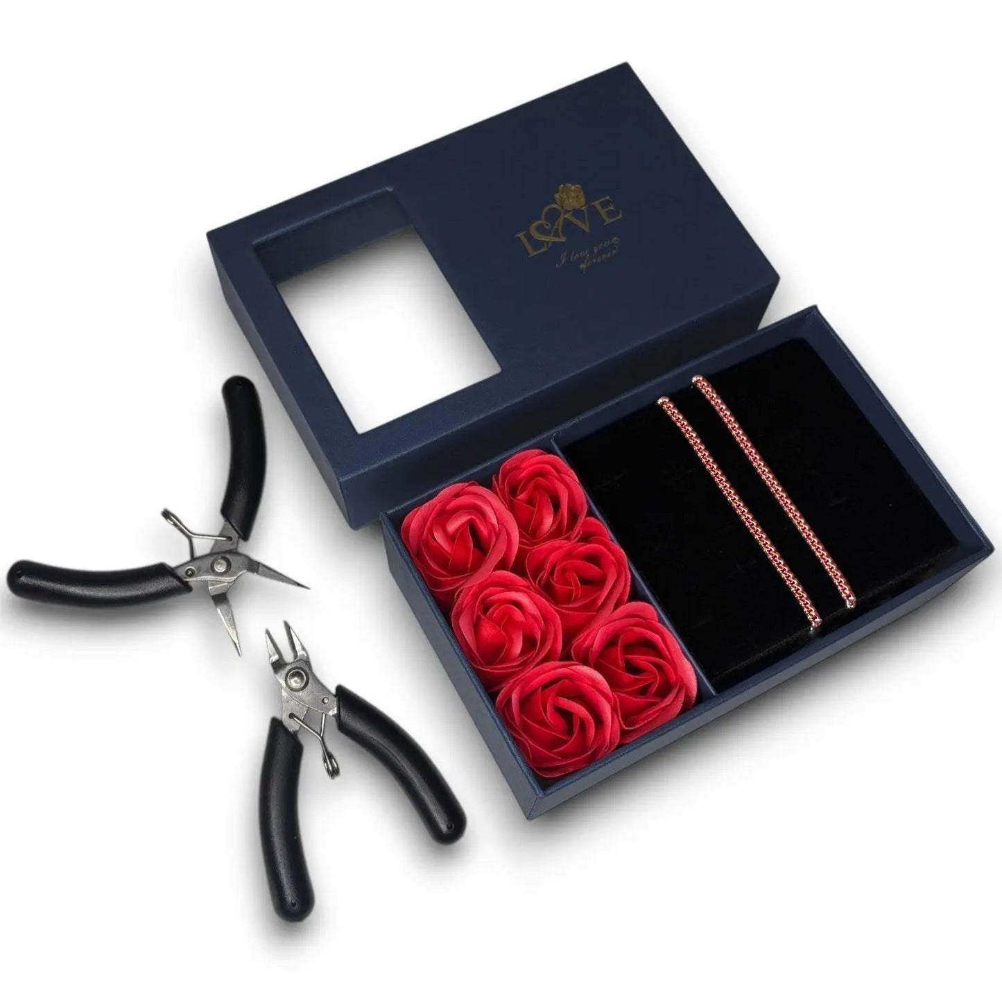 DIY Couple Permanent Bracelet Set - 925 Silver