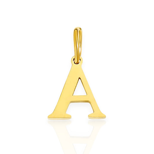 Bracelet initial pendant • 925 Sterling Silver #1