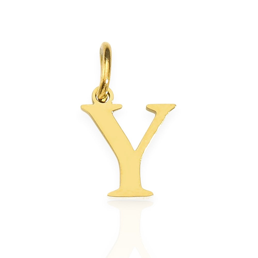 Bracelet initial pendant • 925 Sterling Silver #1