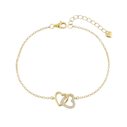 Square Zirconia Necklace - 925 Silver