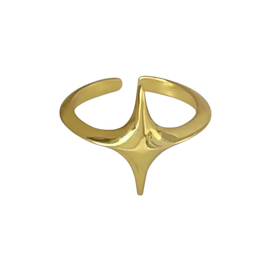 Olive green CZ ring - 925 Sterling silver