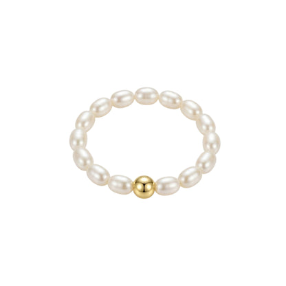 Pearl Rotating Ring - Stainless Steel