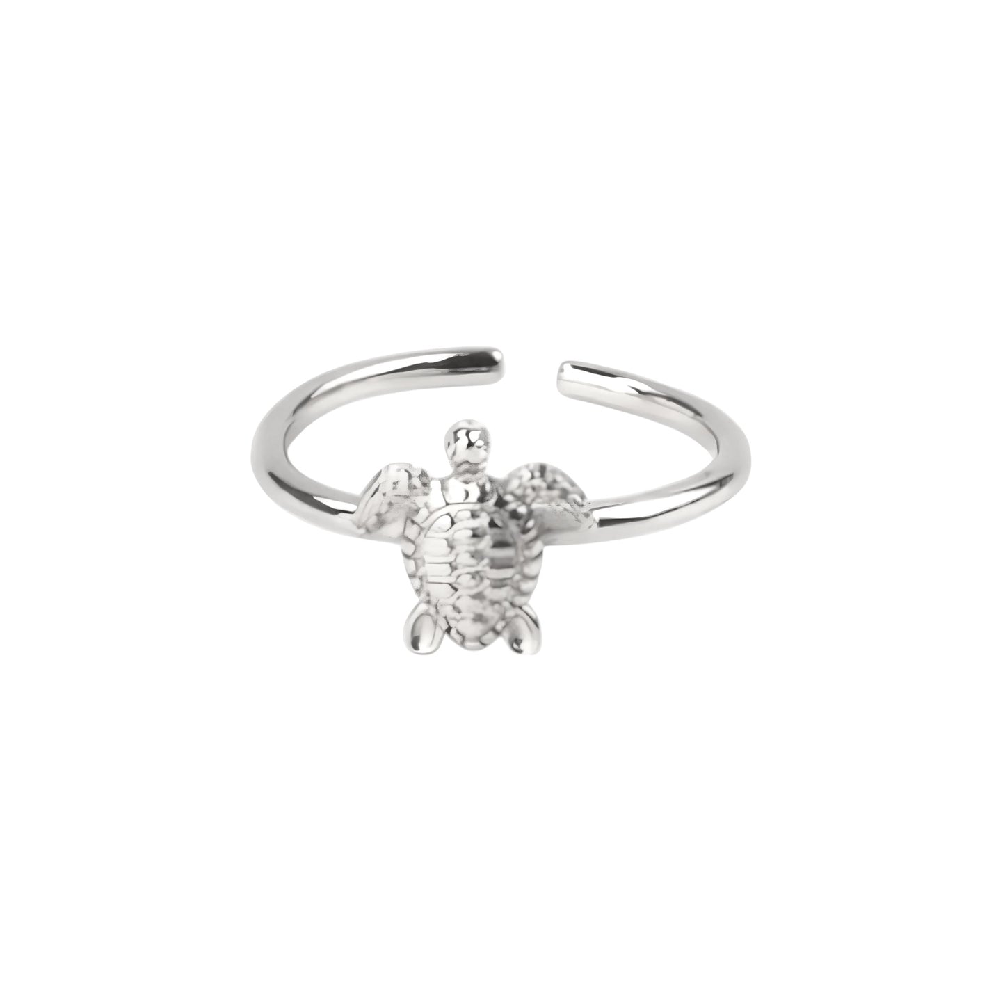 Olive green CZ ring - 925 Sterling silver