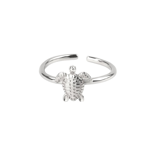 Olive green CZ ring - 925 Sterling silver