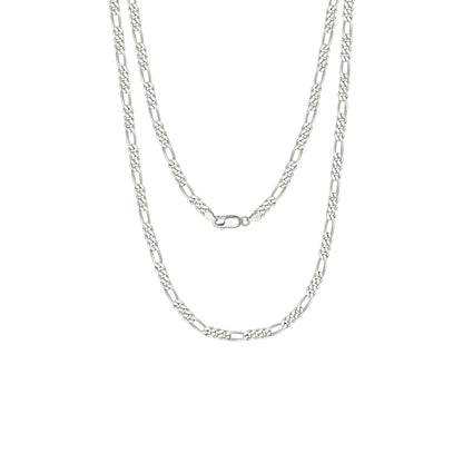 Figaro necklace 5mm - 925 silver