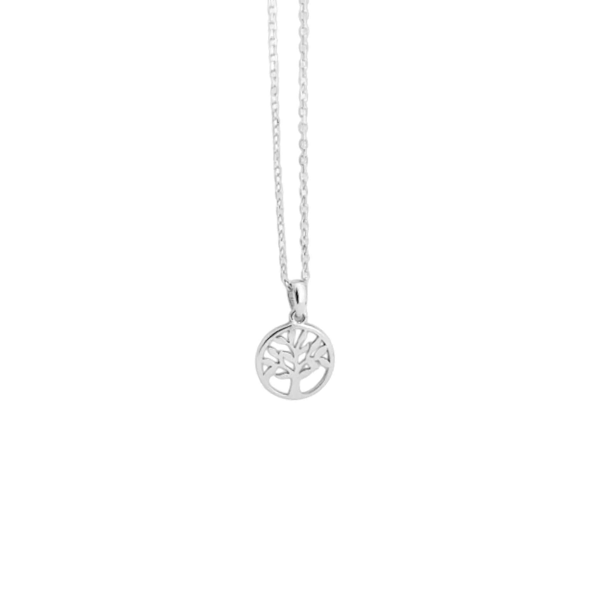 Tree Anhänger Halskette 925 Sterling Silber Vielring