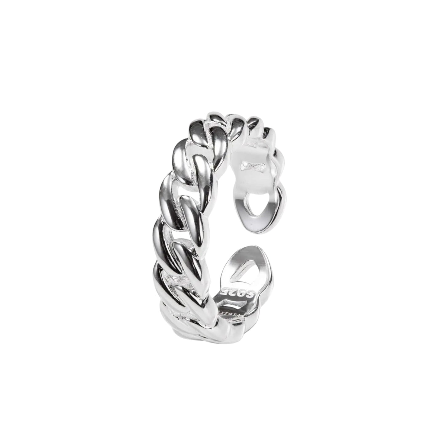 Cuban Ring - 925 Silver