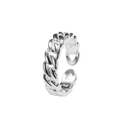 Cuban Ring - 925 Silver