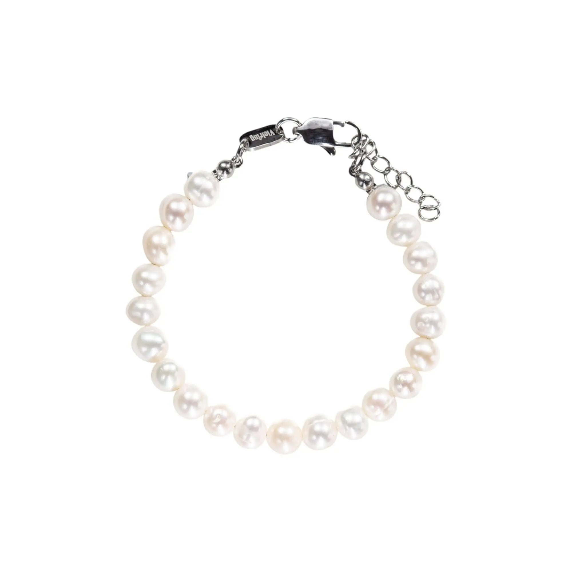 Süßwasserperlen Armband • Verstellbar Vielring