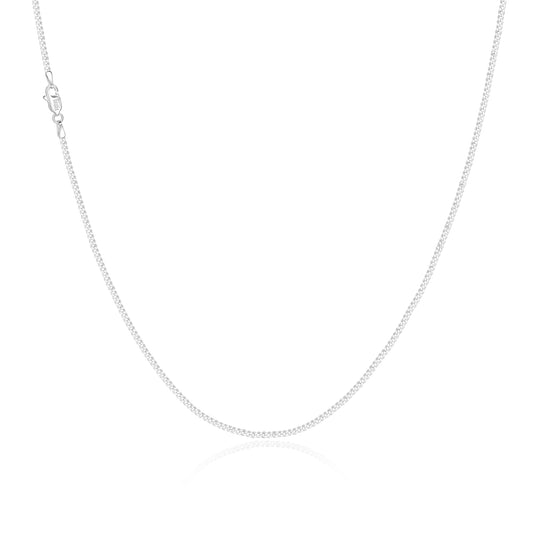 Curb chain 1.6 mm - 925 silver
