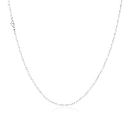 Square Minimalist Necklace - 925 Silver