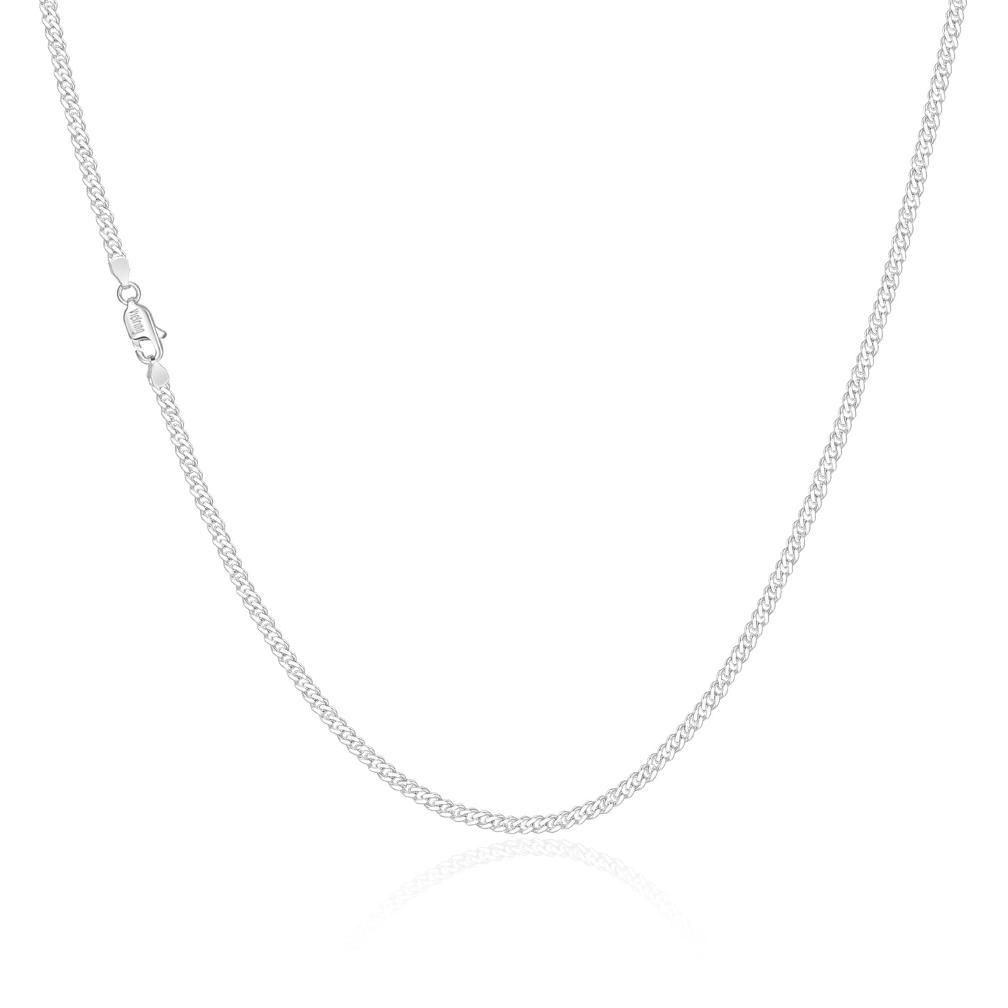 Curb chain 3.5 mm - 925 silver