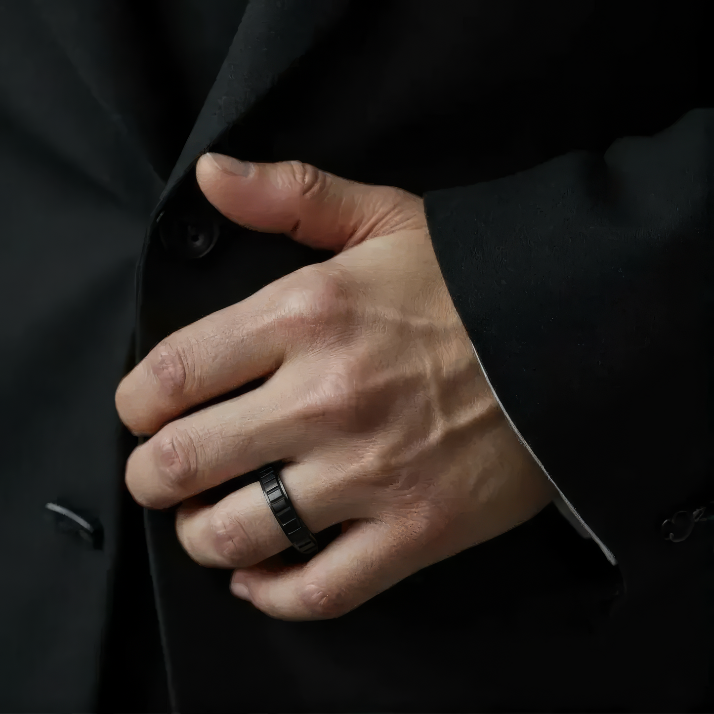 Smooth Classic Rotating Ring - Stainless Steel