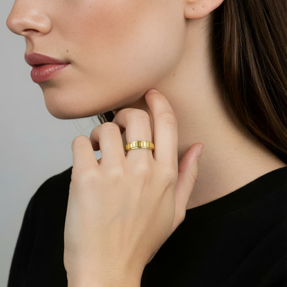 Smooth Classic Rotating Ring - Stainless Steel