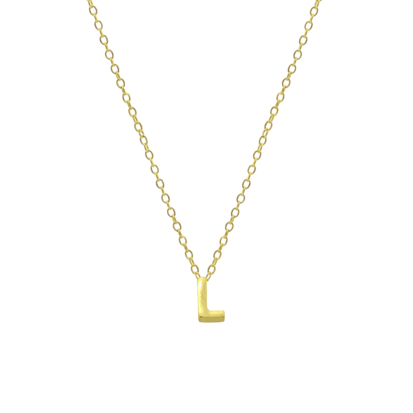 Square Zirconia Necklace - 925 Silver