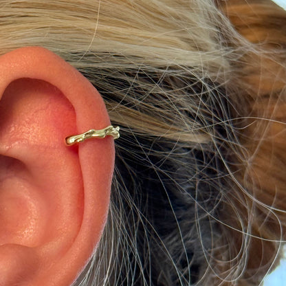 Snake Ear Cuff • 925 Sterling Silver