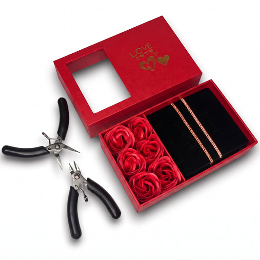 DIY Couples Permanent Bracelet Set