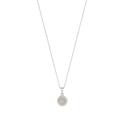 Blüten Anti-Stress Halskette - 925 Silber
