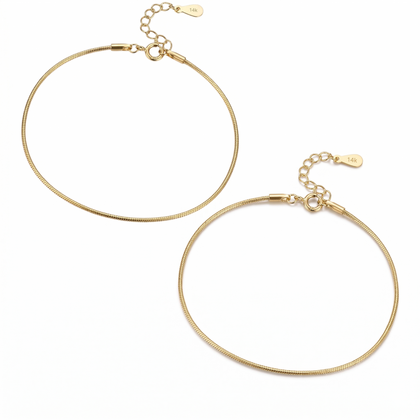 Square Zirconia Necklace - 925 Silver