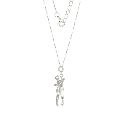 Hug Necklace 925 Sterling Silver