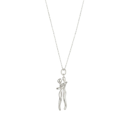 Hug Necklace 925 Sterling Silver