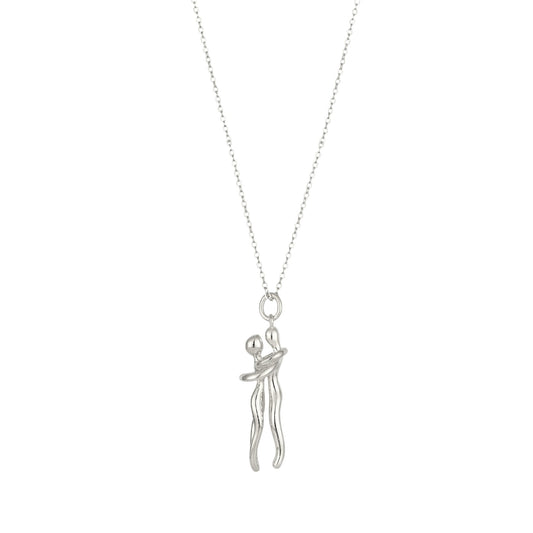 Hug Necklace 925 Sterling Silver