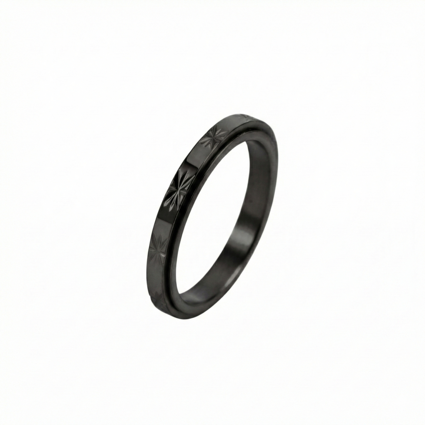 Matte Classic Rotating Ring - Stainless Steel