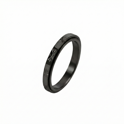 Matte Classic Rotating Ring - Stainless Steel