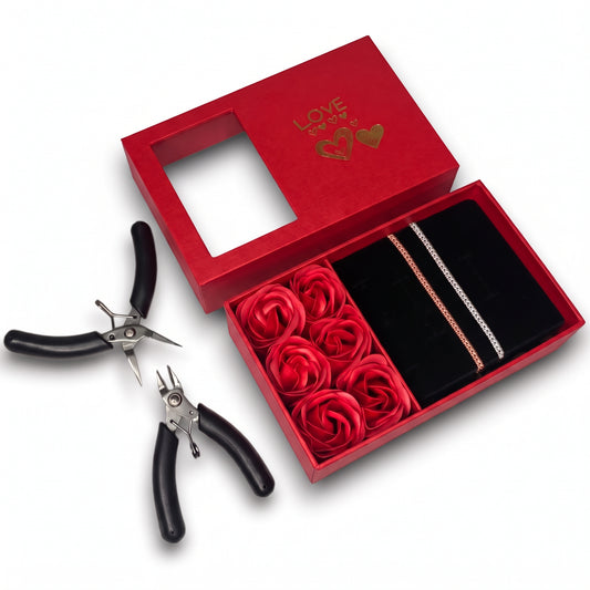 DIY Couples Permanent Bracelet Set