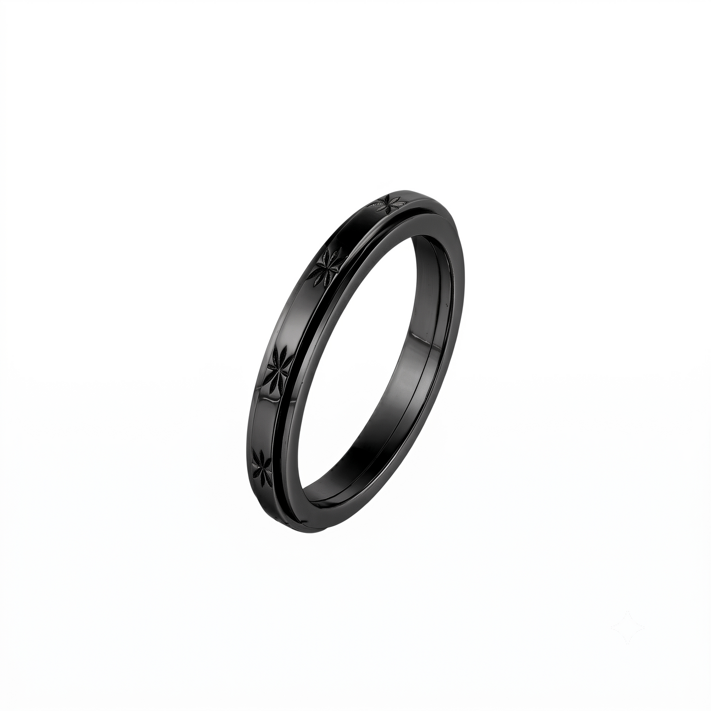 Matte Classic Rotating Ring - Stainless Steel