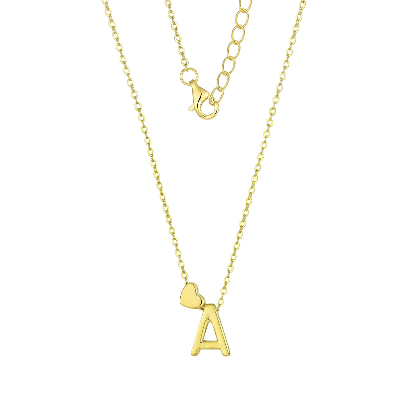 Square Zirconia Necklace - 925 Silver