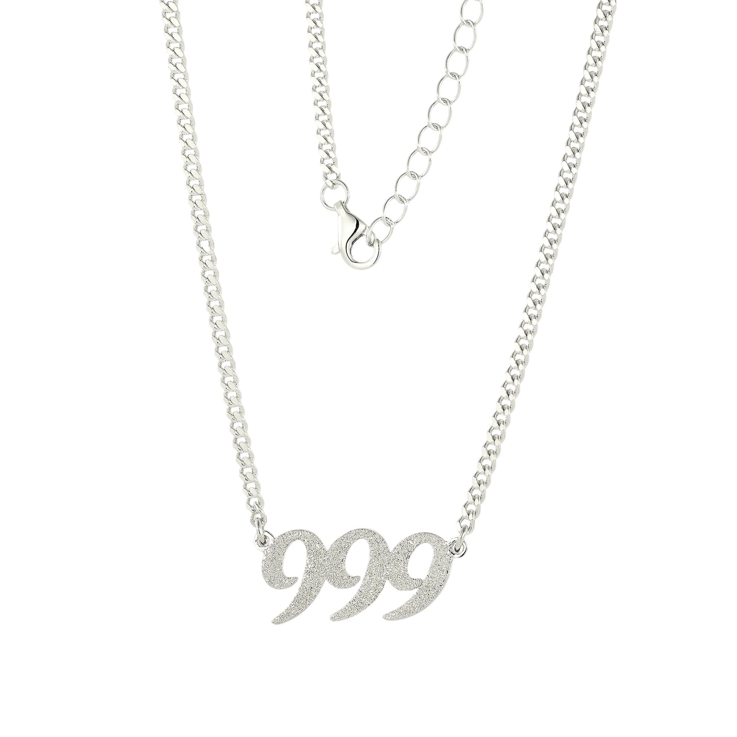 Vielring - 999 Frosted Halskette – 925 Silber - Silber