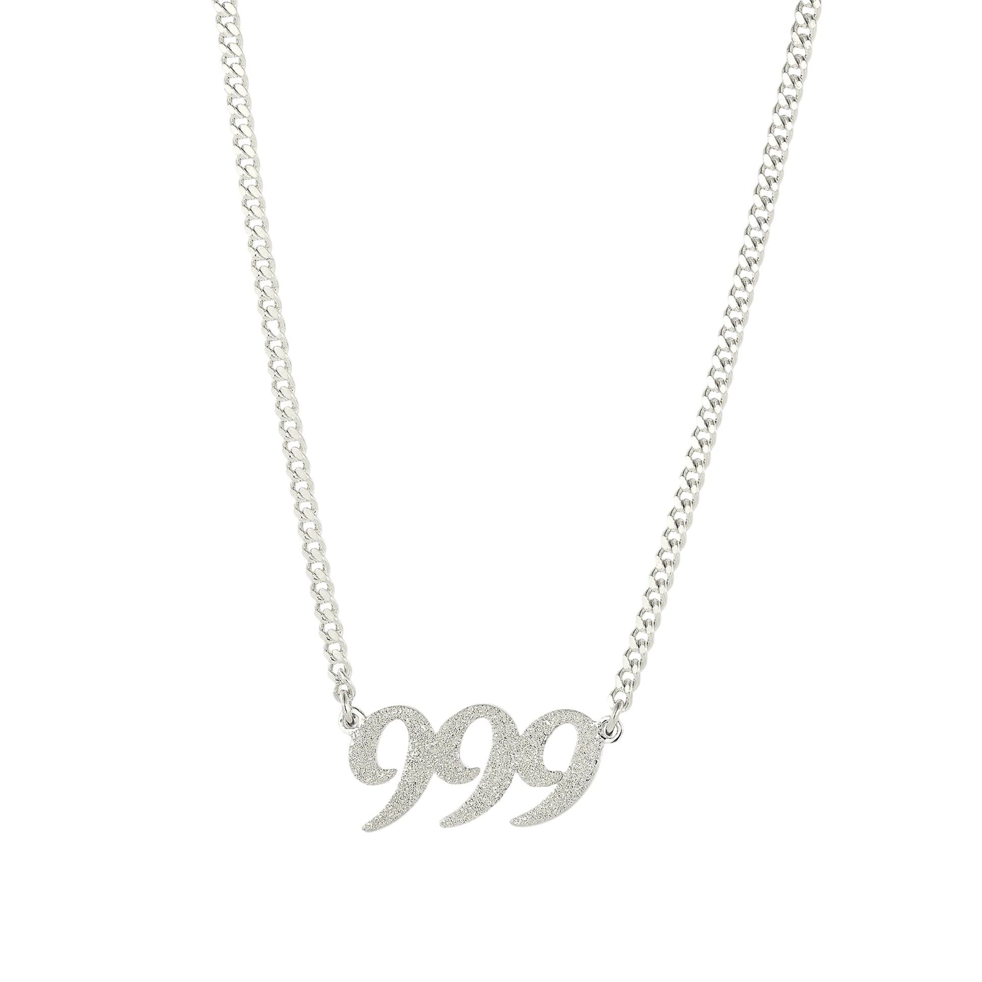 Vielring - 999 Frosted Halskette – 925 Silber - Silber