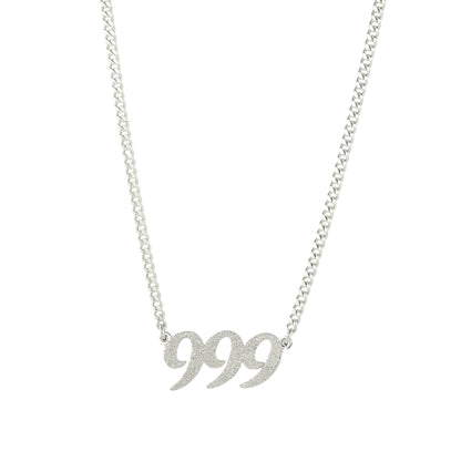 Vielring - 999 Frosted Halskette – 925 Silber - Silber