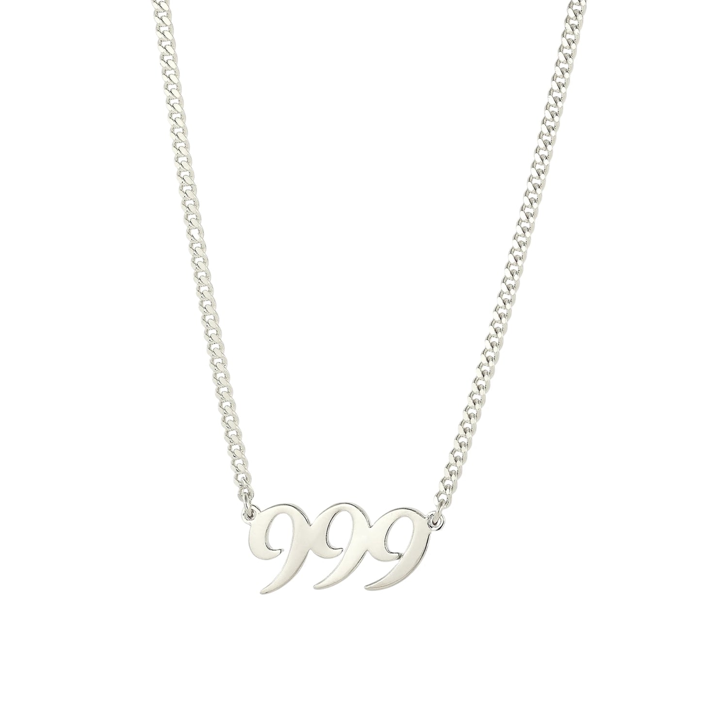 999 Halskette – 925 Silber