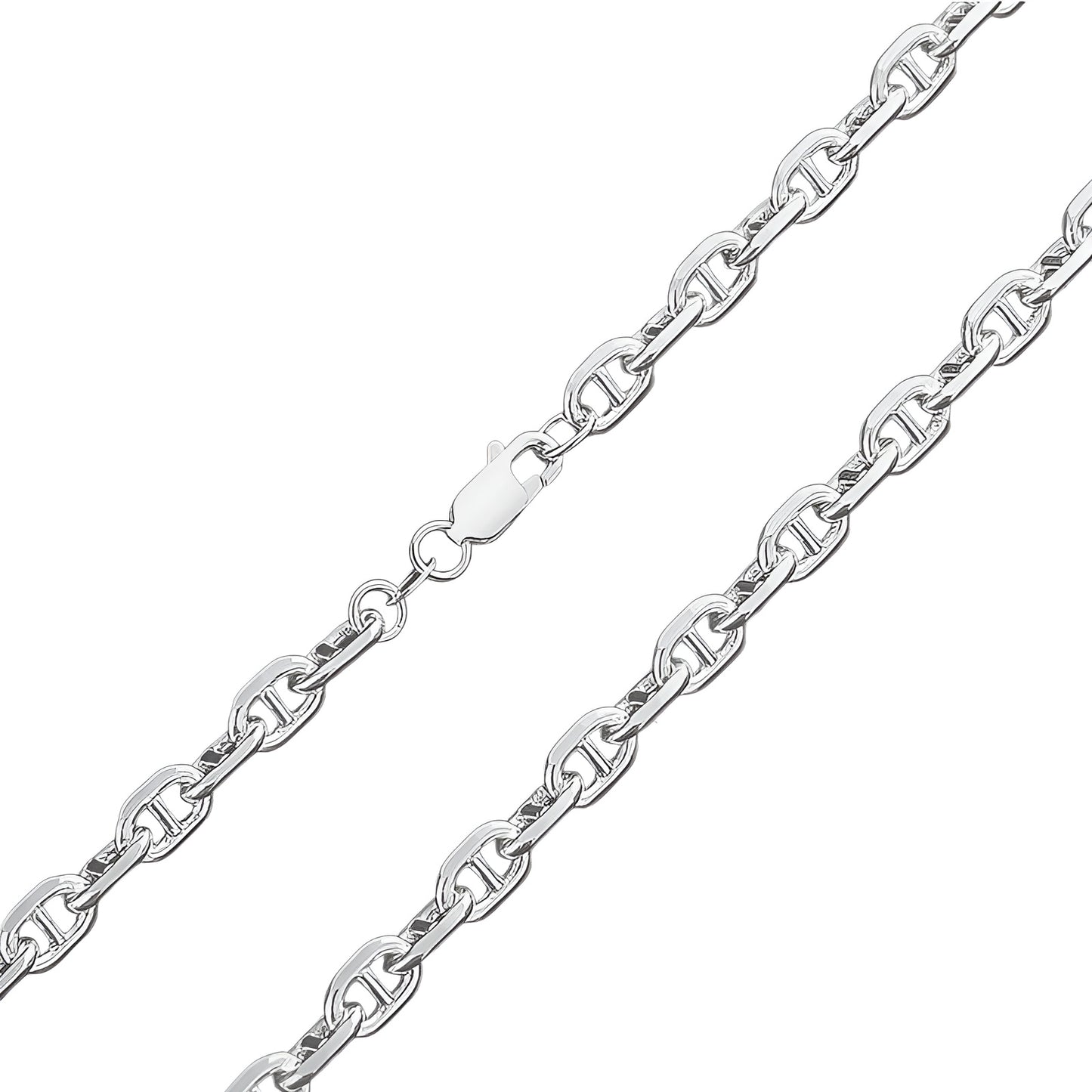 Vielring - Champ Halskette 3,5 mm - 925 Silber - Silber / 45 cm