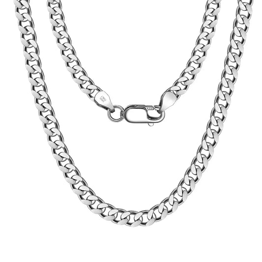 Curb chain 3.5 mm - 925 silver